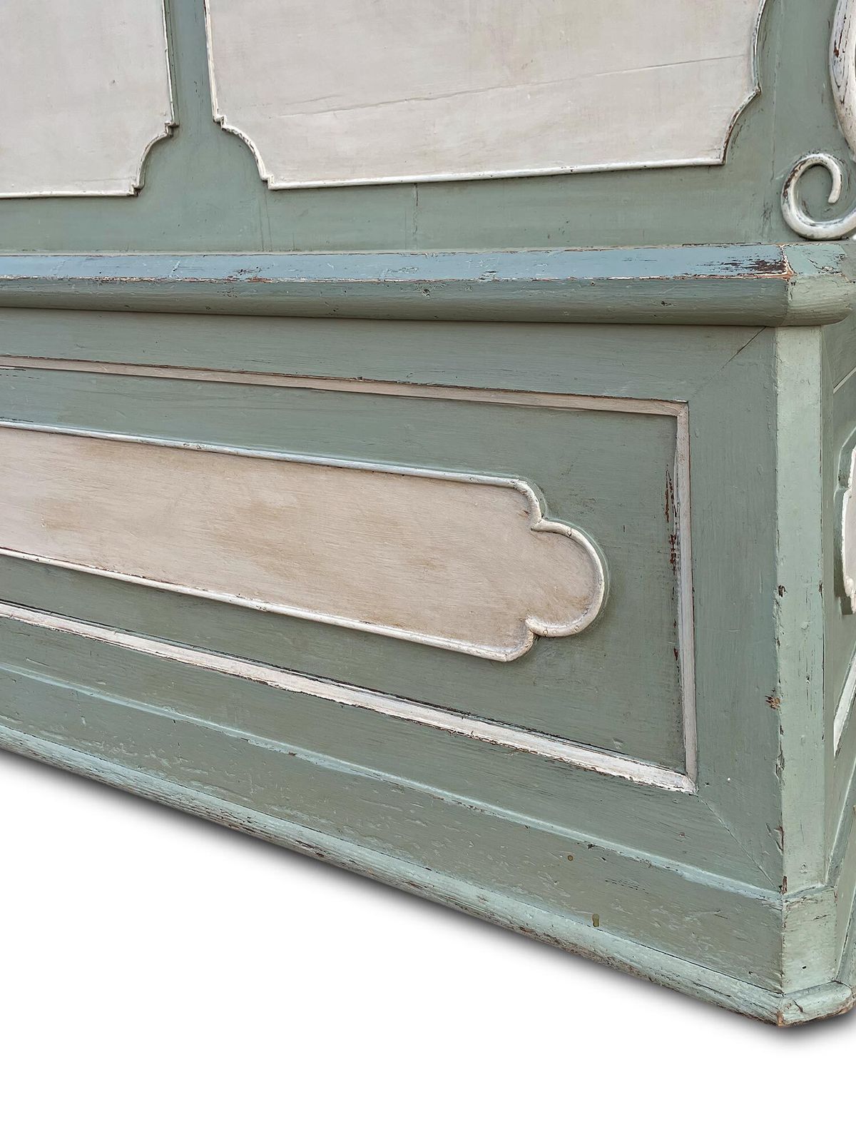 Italian Painted Hall Bench photo 1600.0