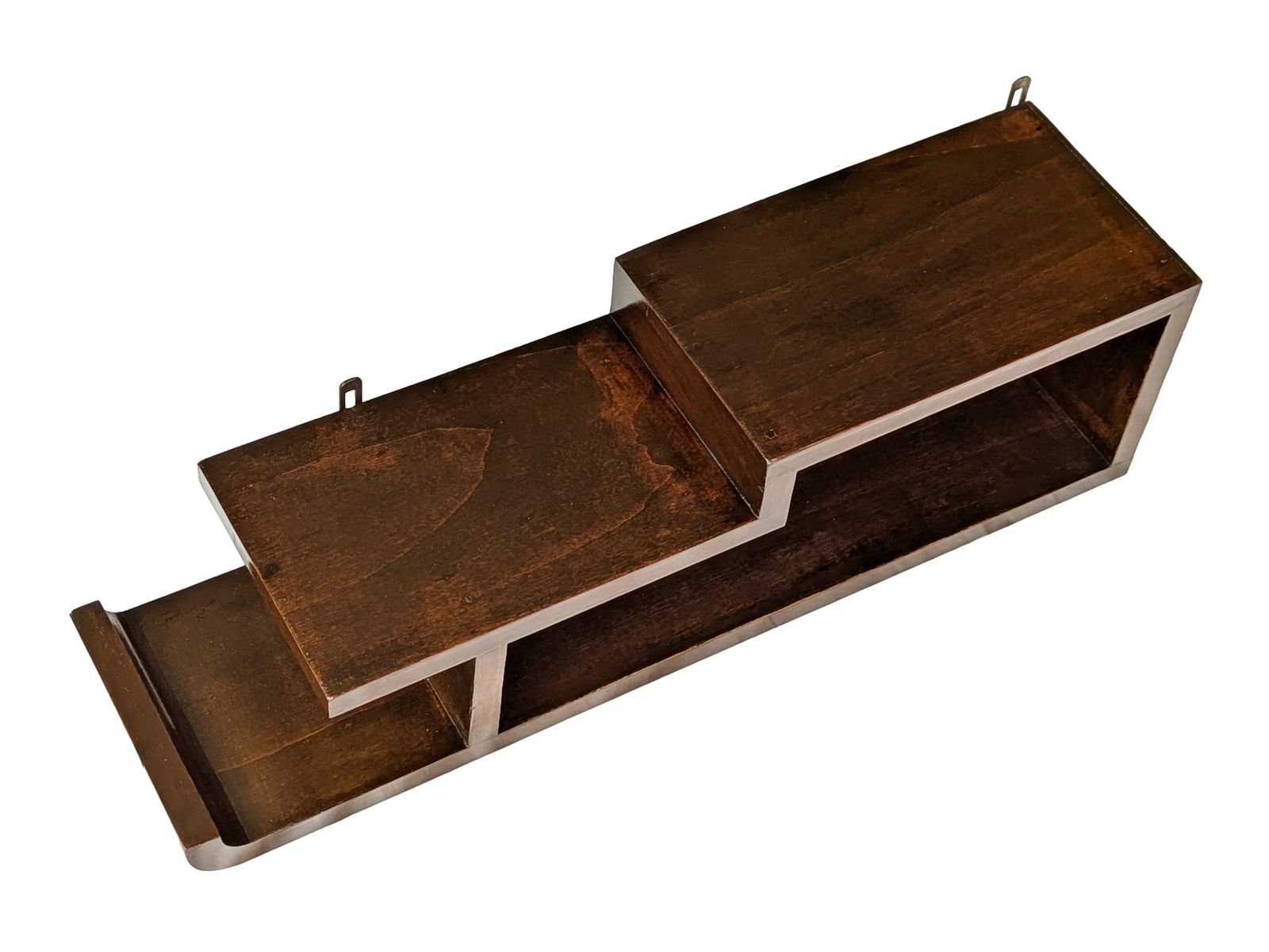 Italian Wood Art Deco Shelf In The Style Of Domus Nova, 1930s