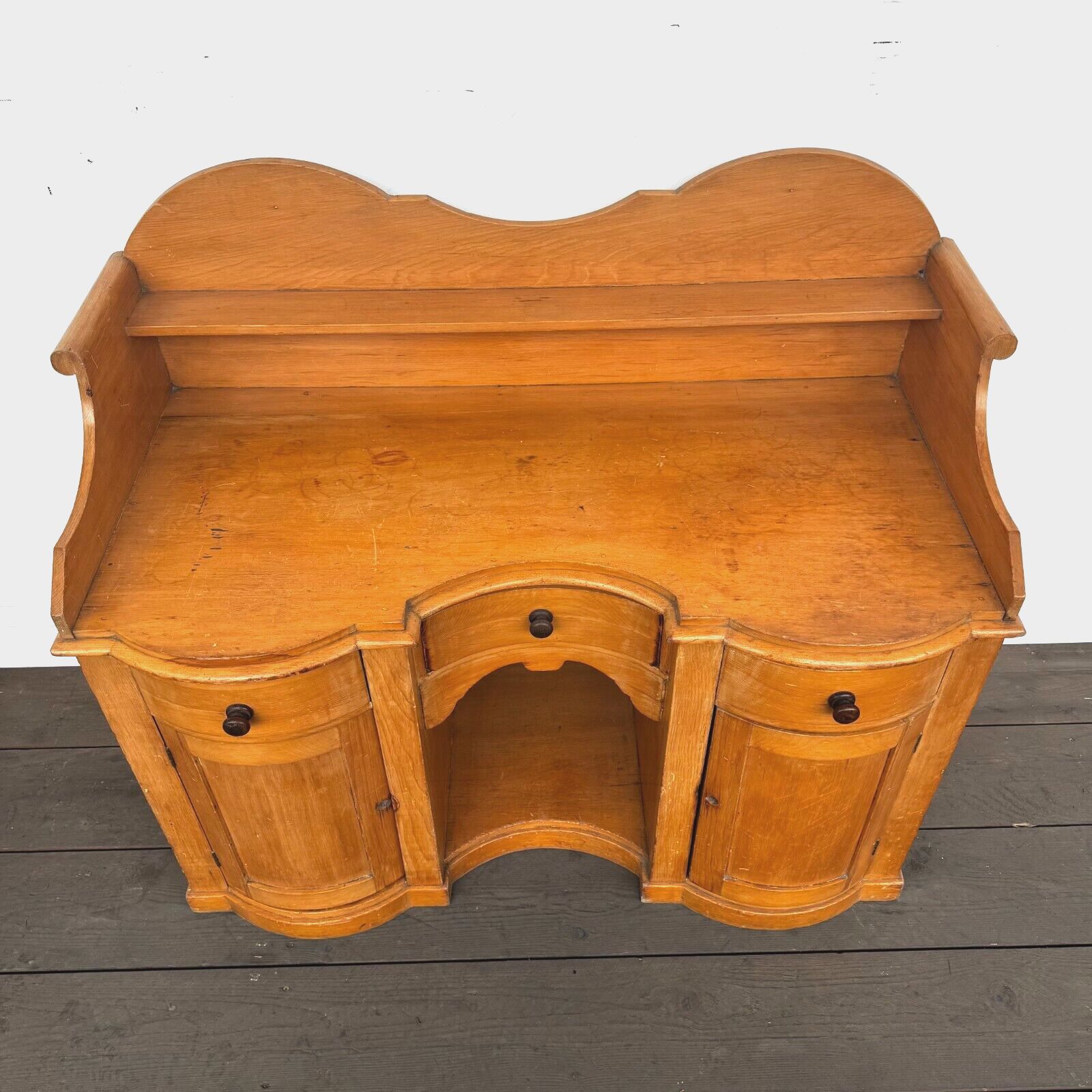 High Quality Rare Antique Victorian Pine Washstand photo furniture
