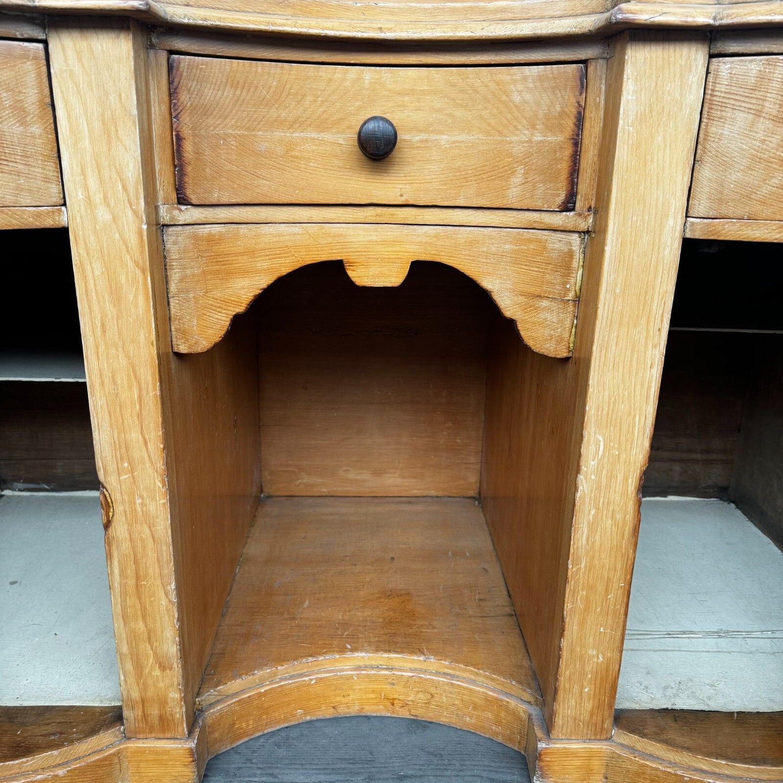 High Quality Rare Antique Victorian Pine Washstand photo vintage