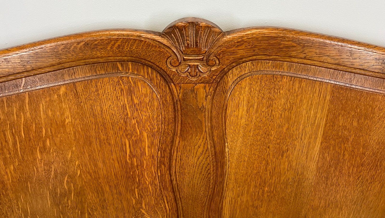 Antique French Louis XV Carved Oak Double Bed Frame Vintage – Lot 3659 photo buy