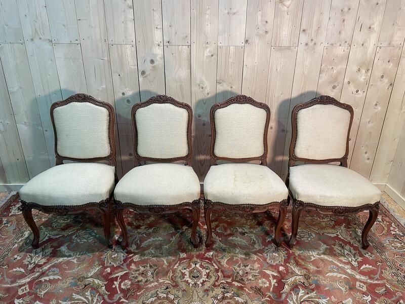 Suite De 4 Chaises De Style Louis XV photo 630.0