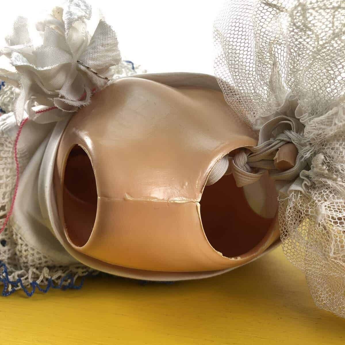 photo for sale 60's Doll With Prev Lamp Brand Made In Italy To Be Fixed