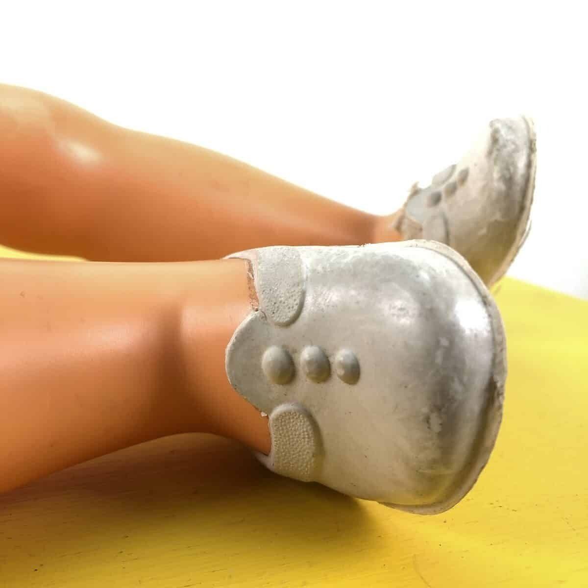 60's Doll With Prev Lamp Brand Made In Italy To Be Fixed photo vinterior