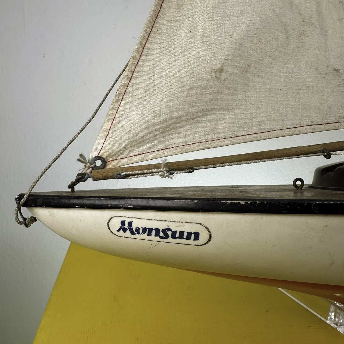 Vintage Toy Sailboat Monsun photo furniture