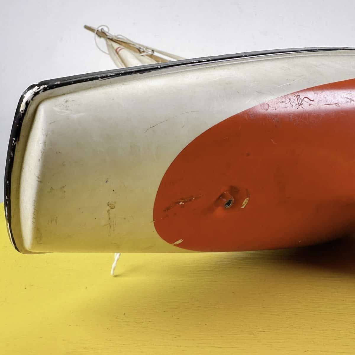 photo for sale Vintage Toy Sailboat Monsun