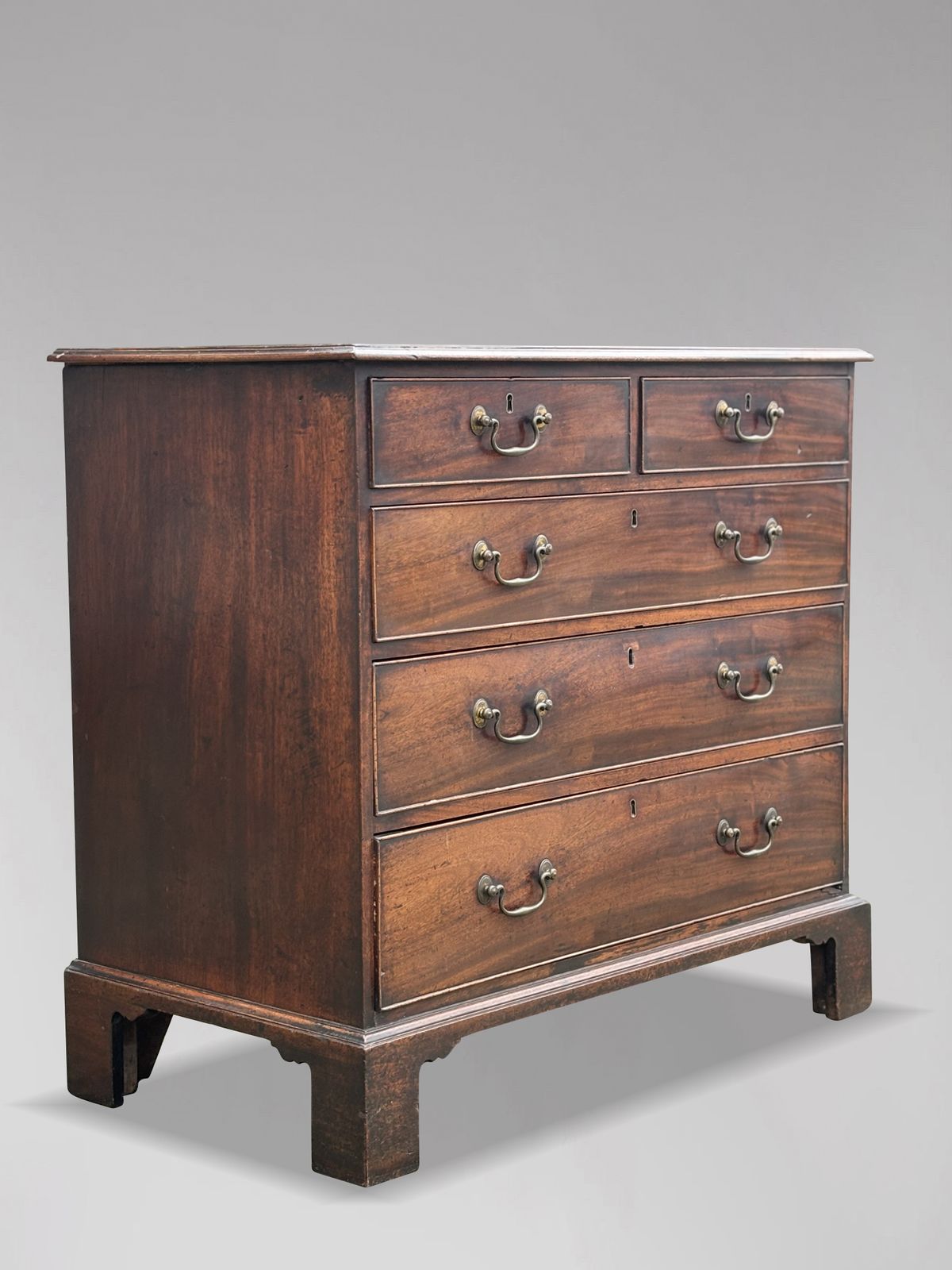 photo for sale 18th Century George III Period Mahogany Chest Of Drawers