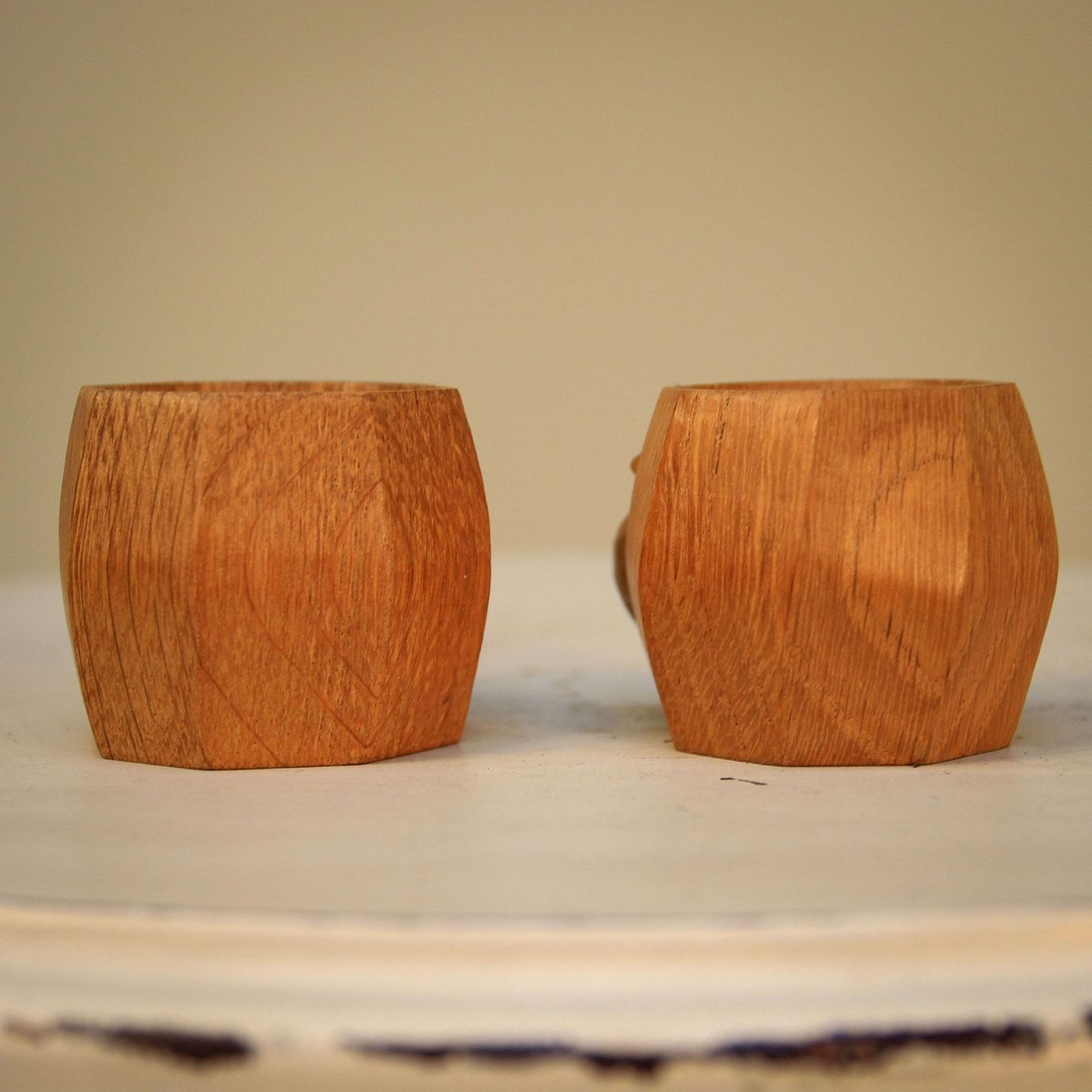 Mouseman Napkin Rings By The Workshop Of Robert "Mouseman" Thompson Of photo Home Decor