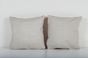 Handwoven Dusty Pink Ikat Cushions   Set Of Two Floral Velvet Pillows For Sophisticated Decor photo Textiles
