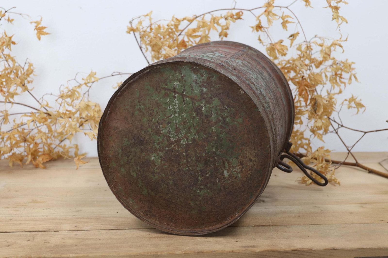 Early 20th Century Indian Rice Storage Drum (11) photo Home Decor