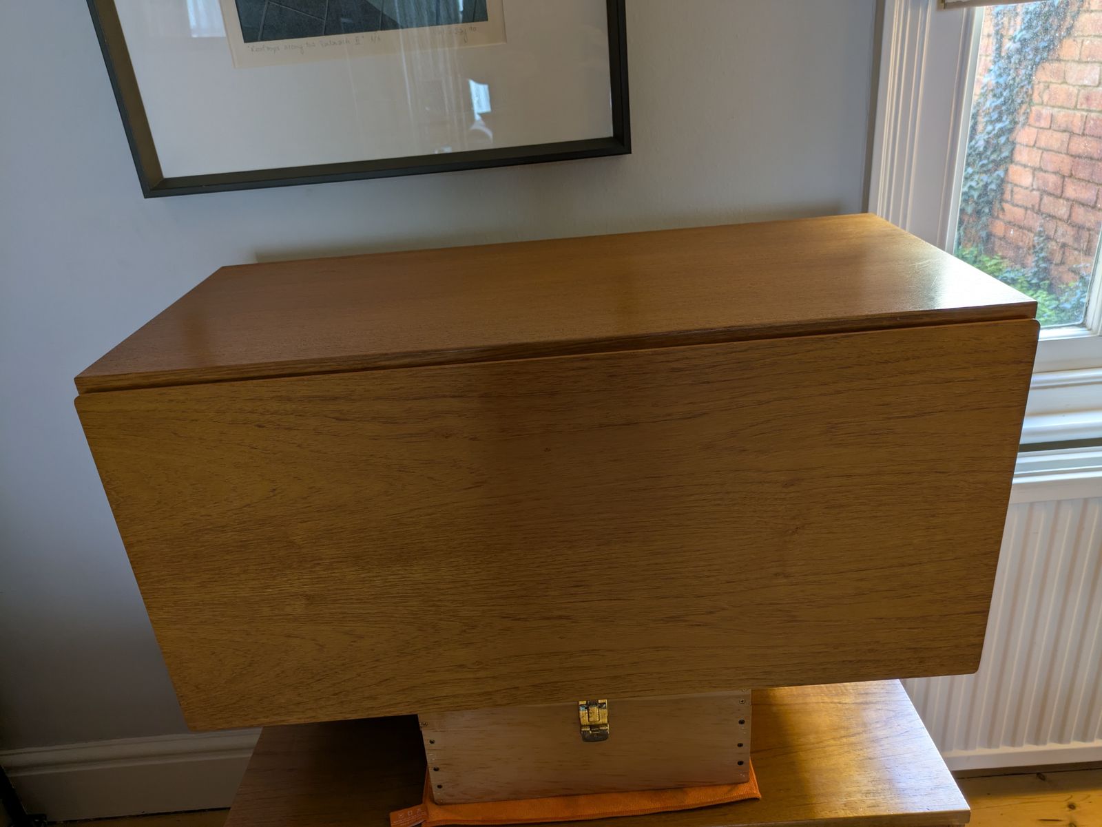 Beaver And Tapley Wall Mounted Cupboard With Dividers For Workstation Or Cocktail Bar