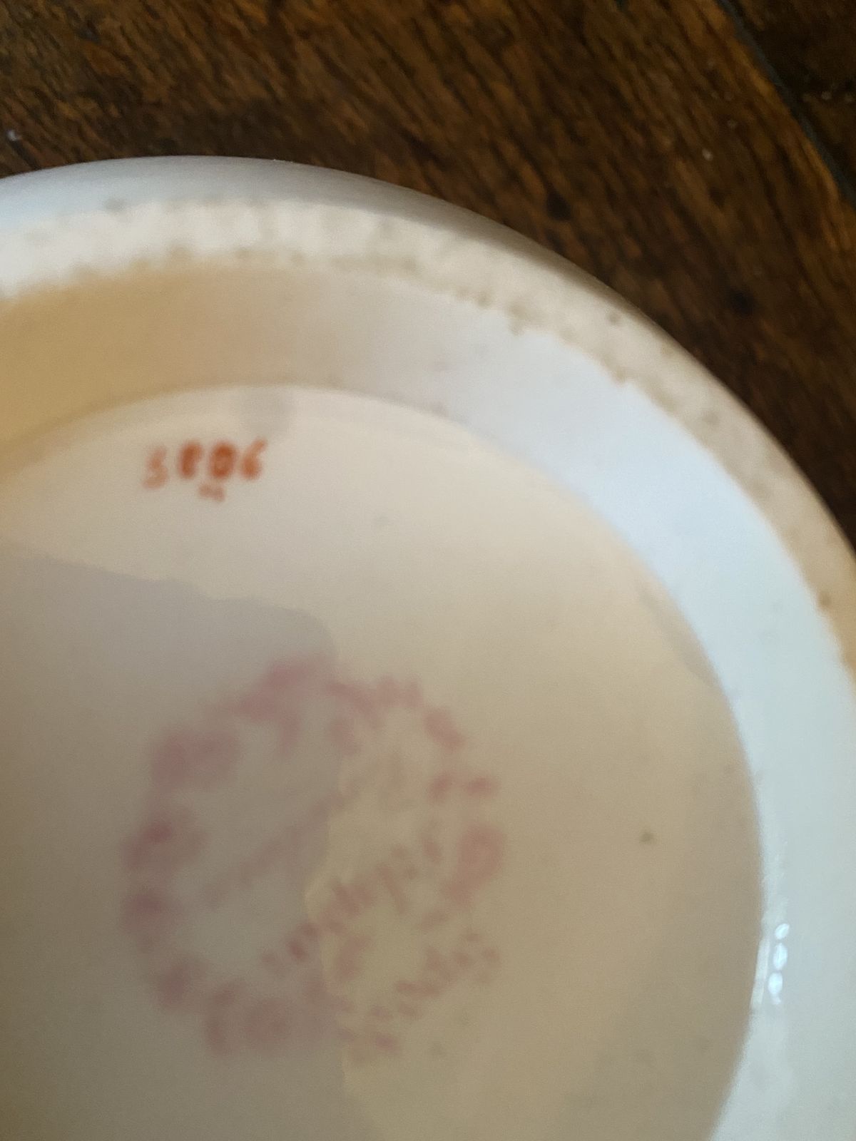 An Antique Slop Or Sugar Bowl Spode Felspar C1821 Cabbage Roses. photo furniture