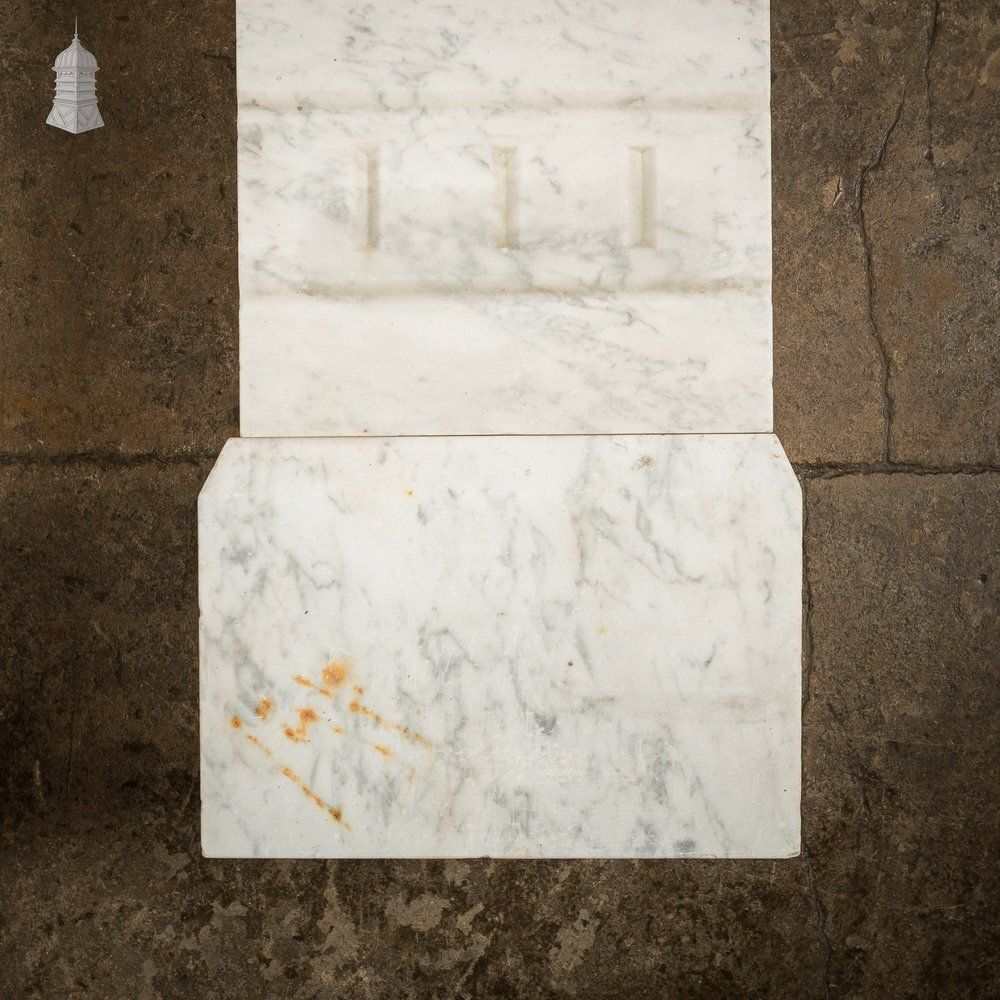 photo for sale Marble Fireplace Surround, White.