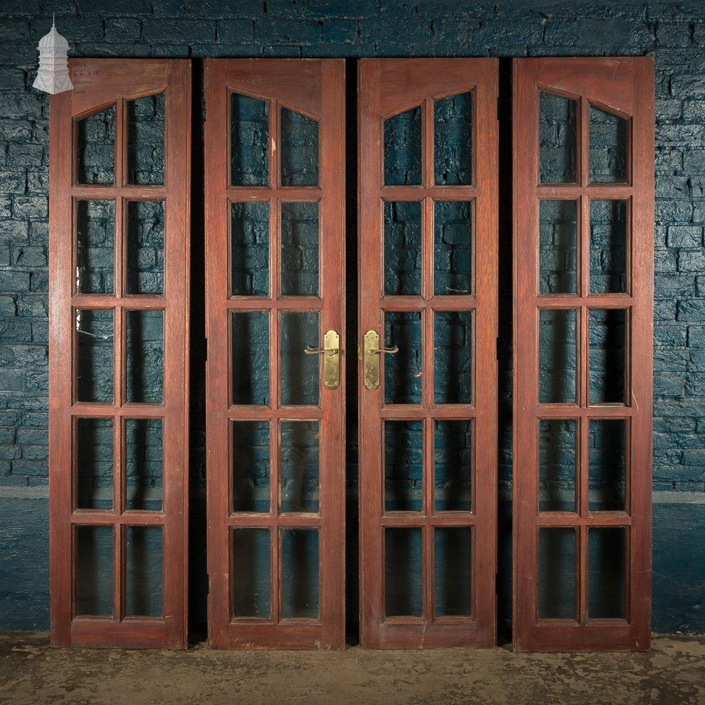 Hardwood Bifolding Patio Doors – Double Arch Glazed Design photo 900.0
