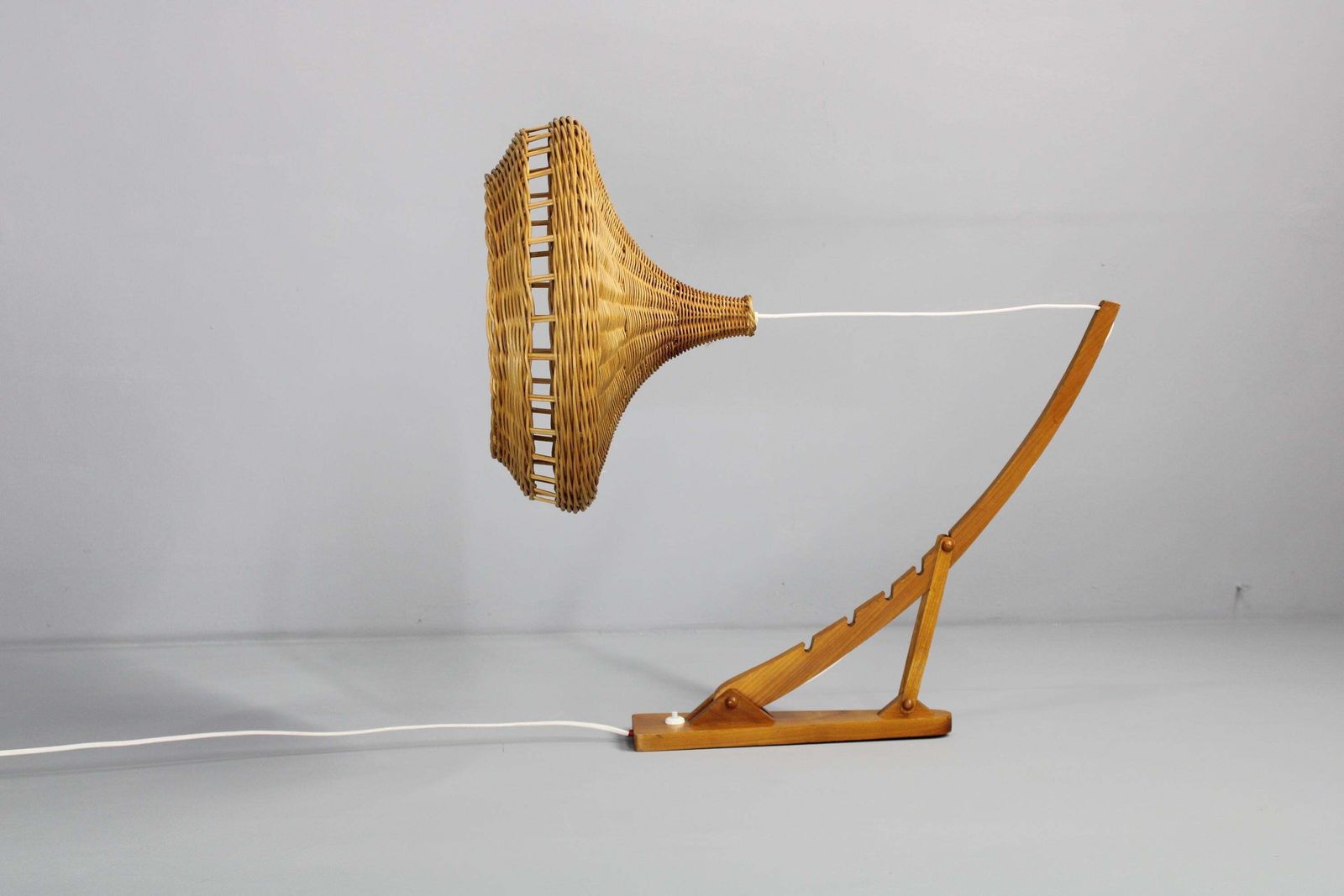 1960s Wall Wooden Lamp By Pokrok Zilina, Czechoslovakia photo furniture
