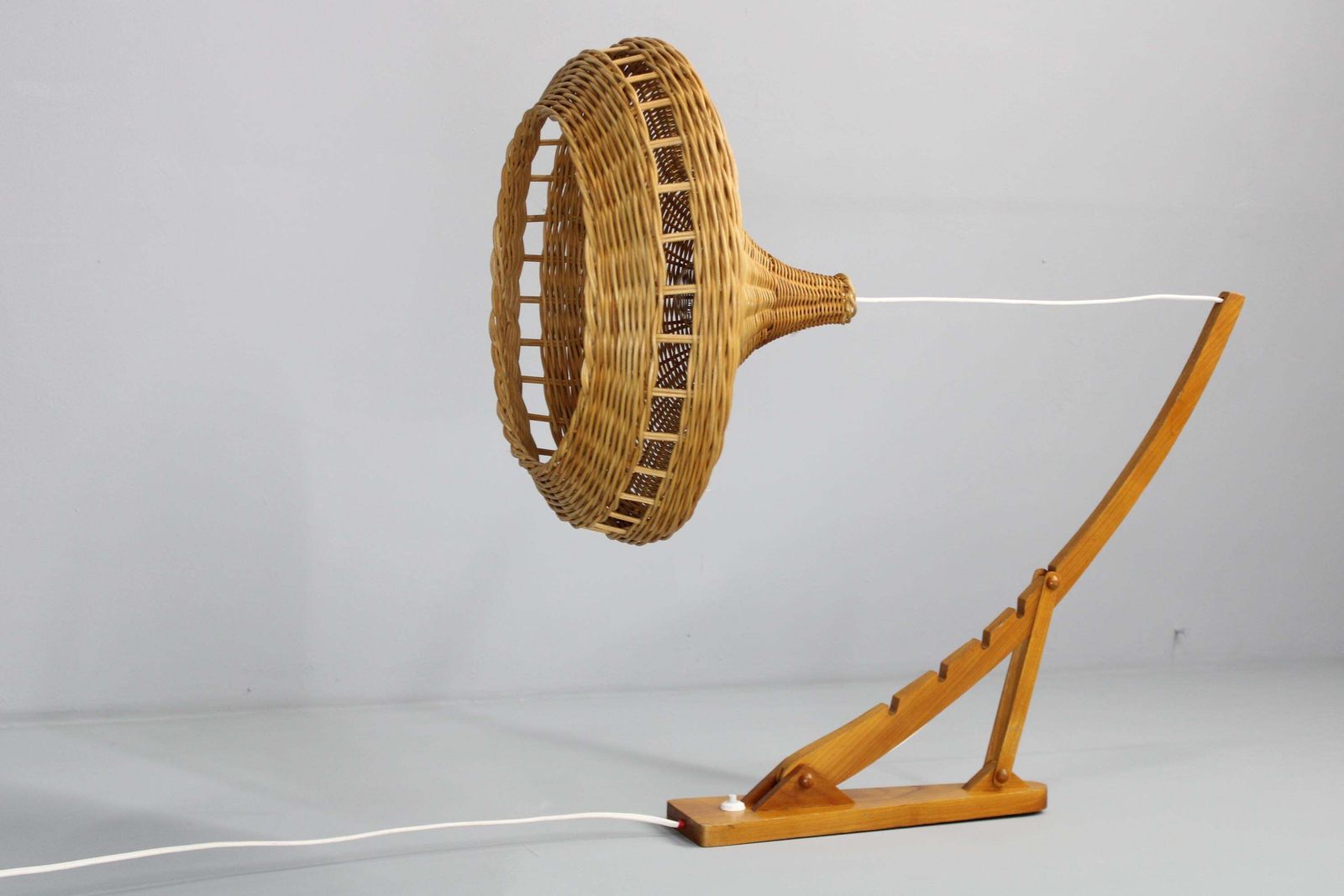 1960s Wall Wooden Lamp By Pokrok Zilina, Czechoslovakia photo for sale