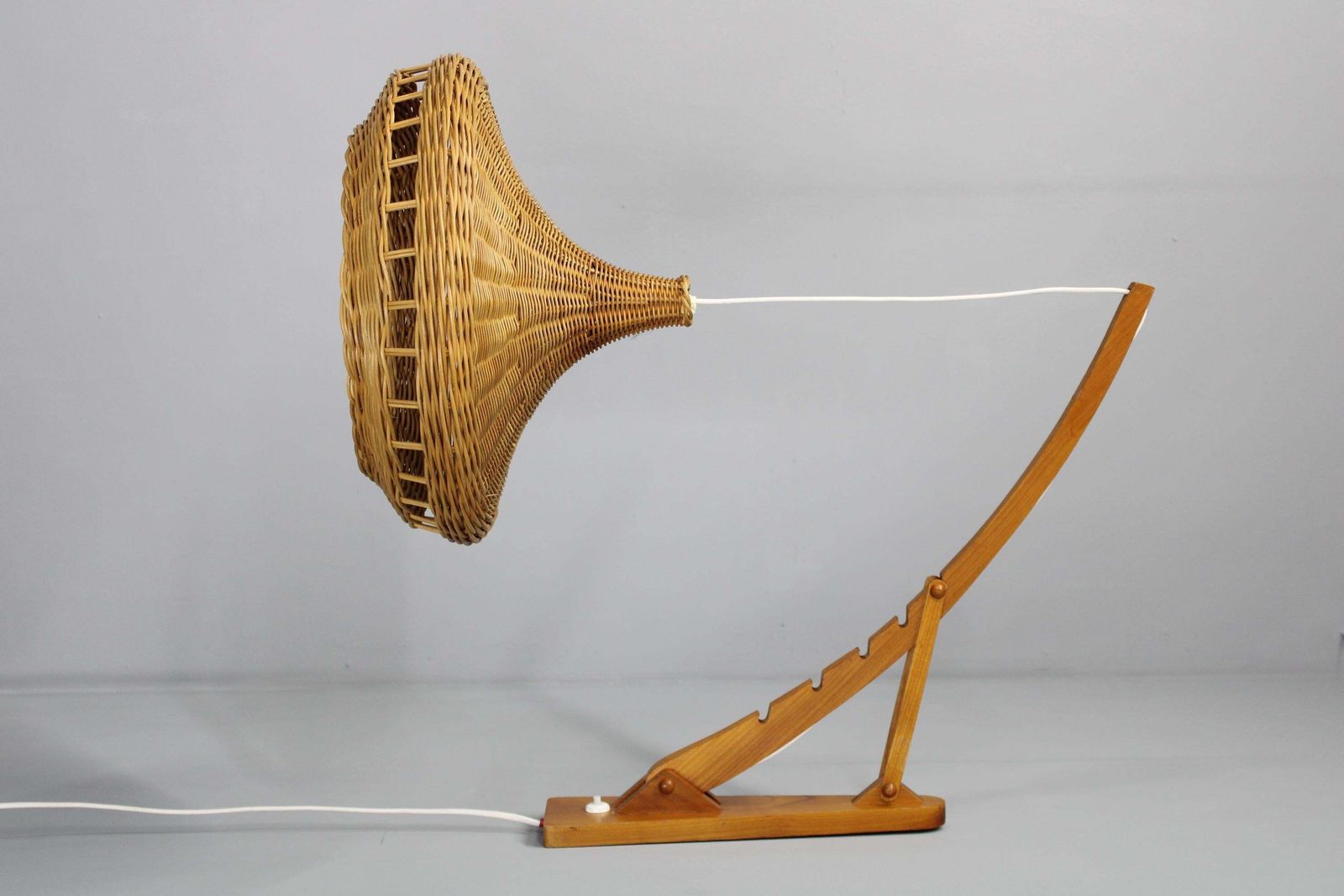 1960s Wall Wooden Lamp By Pokrok Zilina, Czechoslovakia photo 464.0
