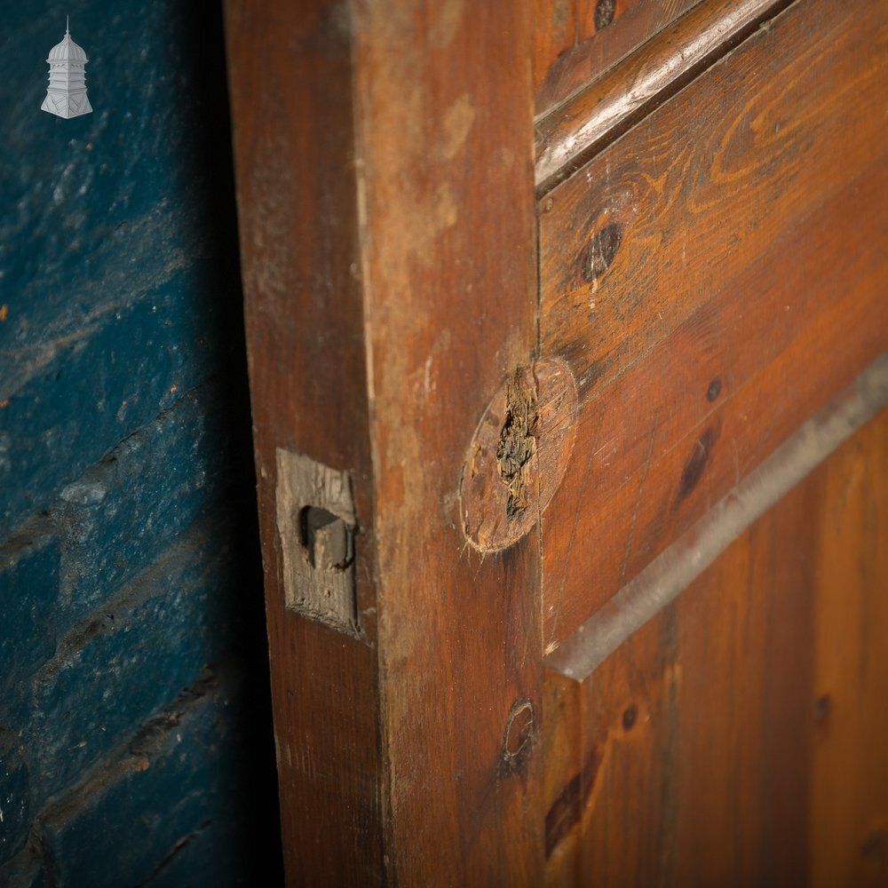 4 Panel Pine Door – Moulded Panels, Stained Finish photo 198.0