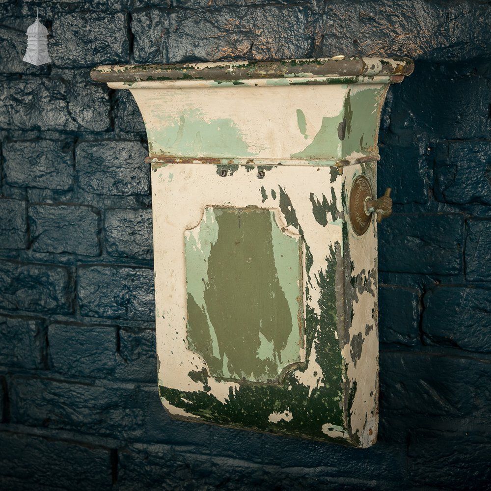 photo vintage Uplighter Wall Light, Repurposed Wall Vent, White Distressed Paint Finish