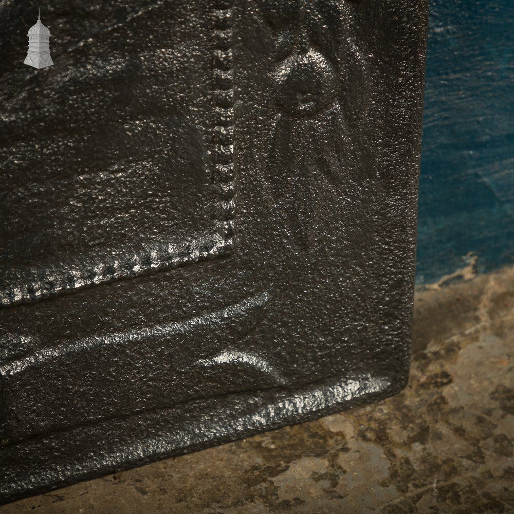 1050.0 Large Fireback Reflector, Classical Relief Image photo
