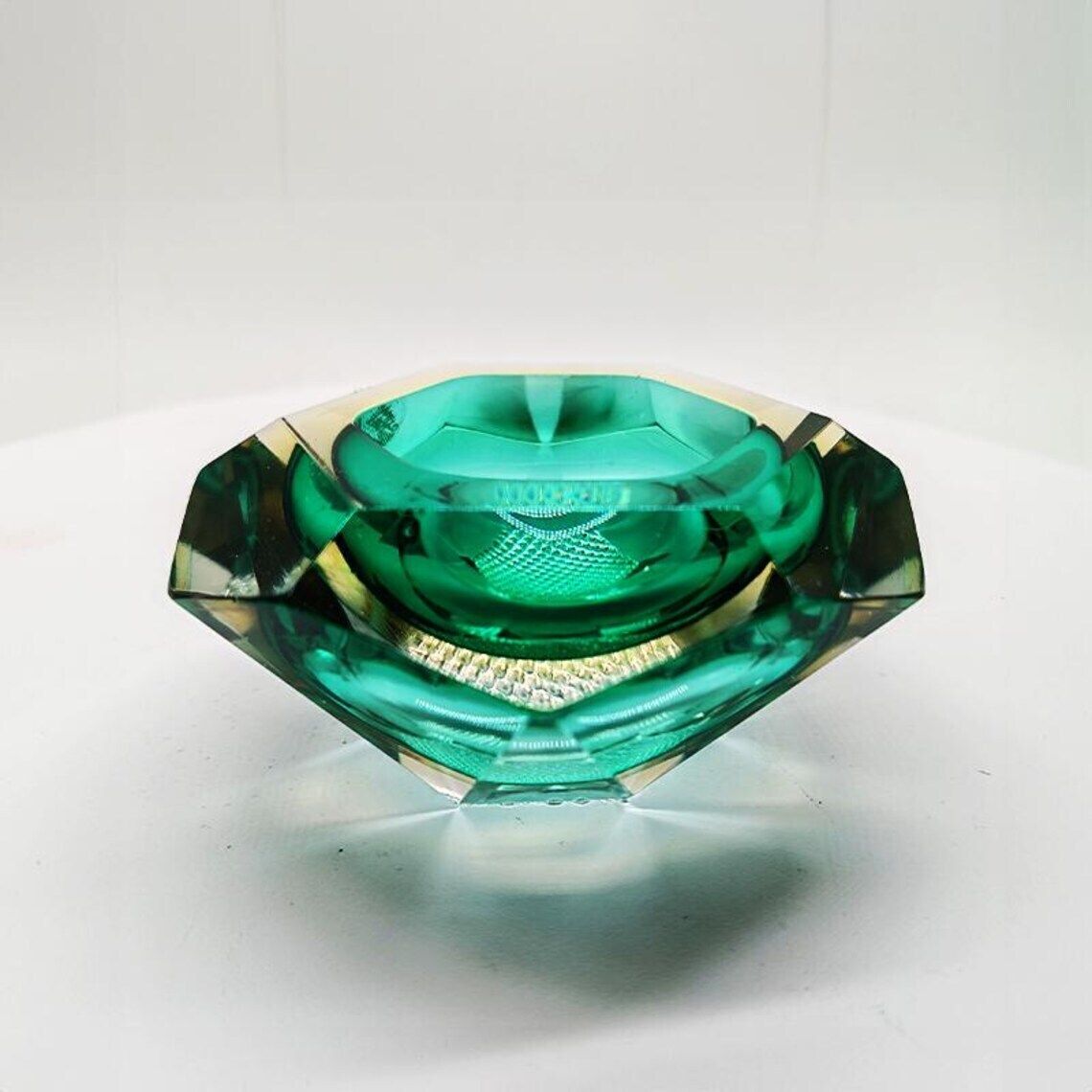 1960s Ashtray Or Catch All In Murano Glass By Flavio Poli For Seguso. Made In Italy. photo furniture