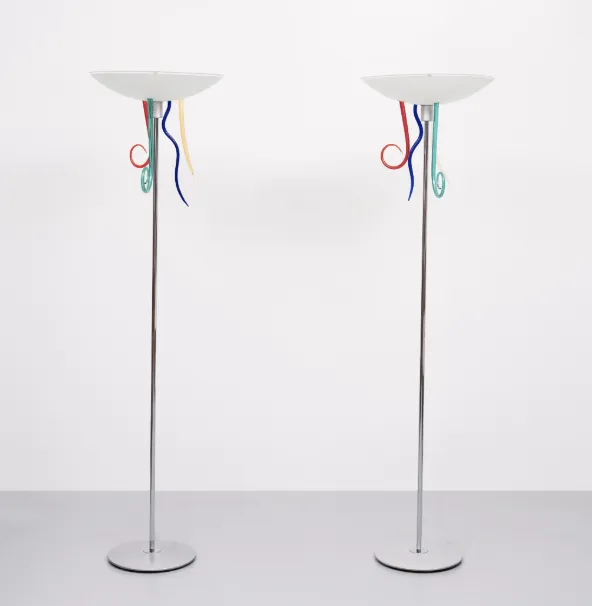 Pair Artemide Floor Lamps Efesto By Andrea Anastasio Italy photo buy