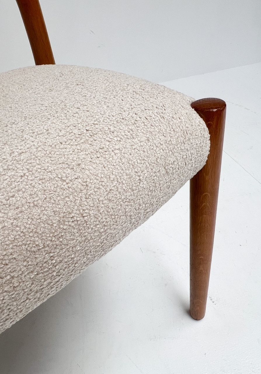 740.0 Set Re Upholstered Model 84 Chairs By Niels Otto Møller, 1960s photo