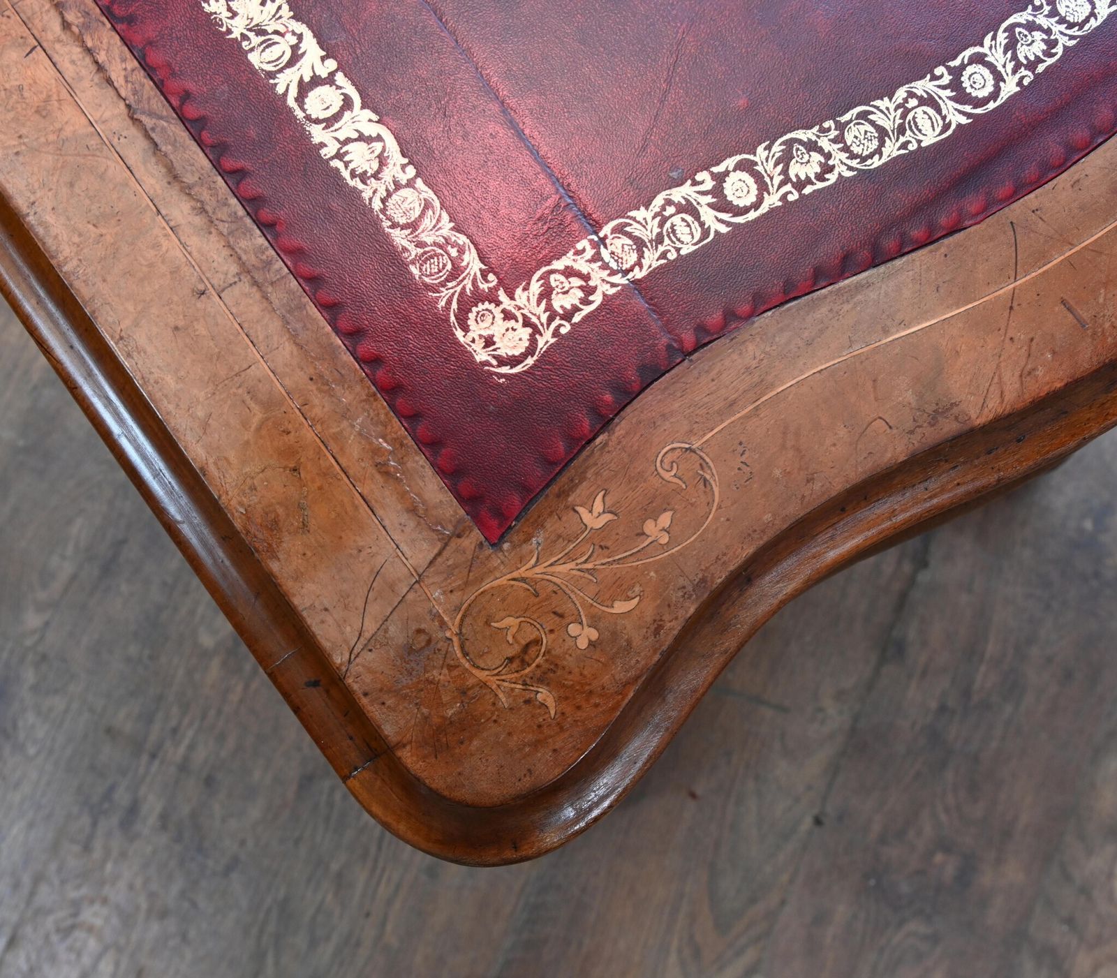 photo for sale Victorian Davenport Desk Burr Walnut 1860