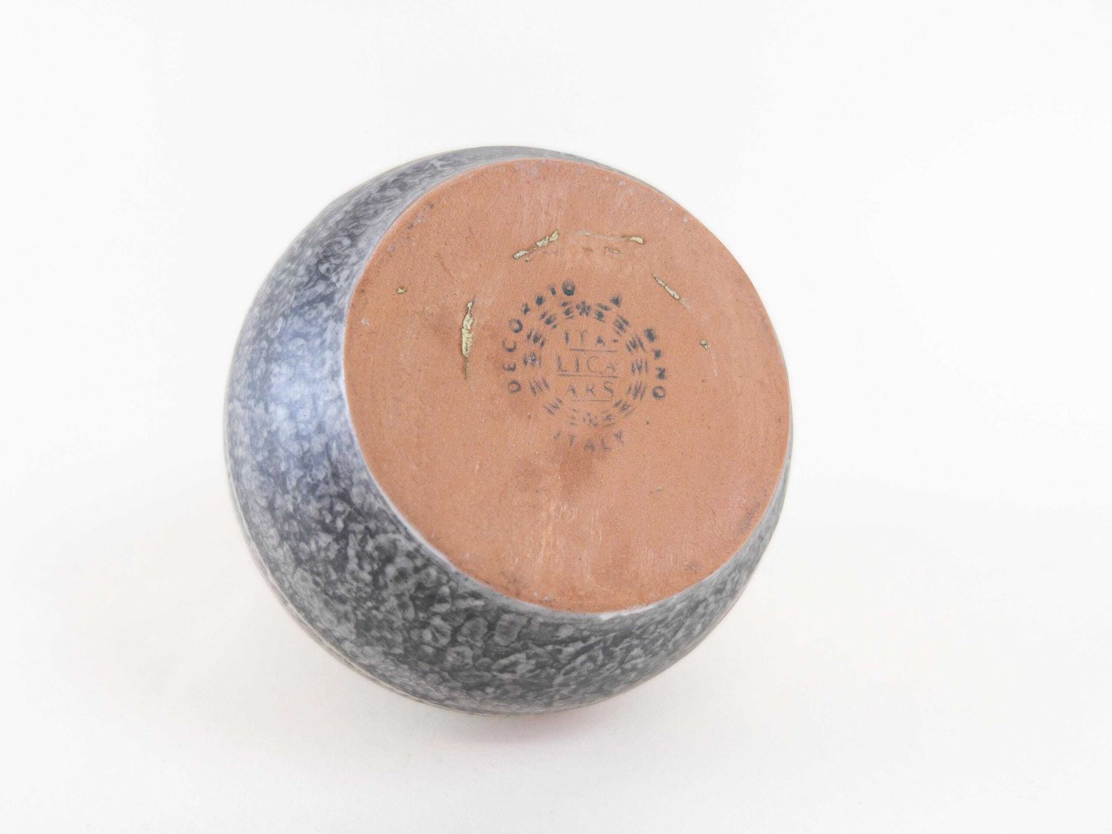 photo for sale Vintage Italica Ars Pottery   Signed Silvano Vannuzzi   Italian Ceramic Mid Century Vase