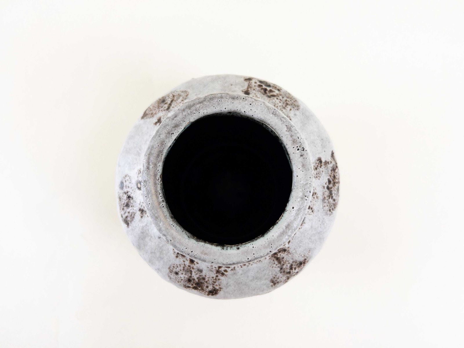 photo for sale West German Pottery   Bay Keramik Foamy Fat Lava Ball Vase   Mid Century Ceramic   Bay 563 14