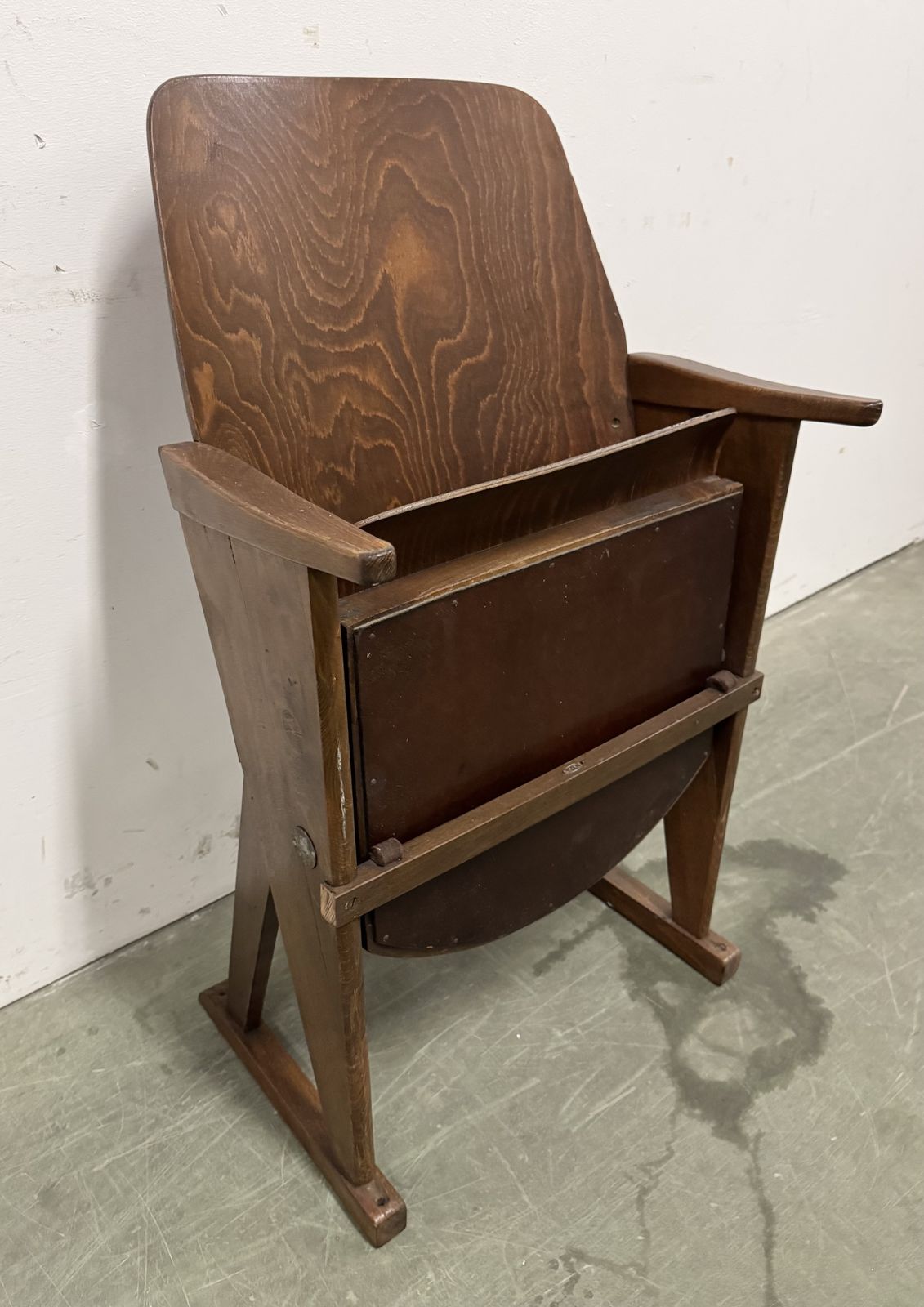 Vintage Cinema Theatre Chair From Ton, 1960s, 3x photo Furniture