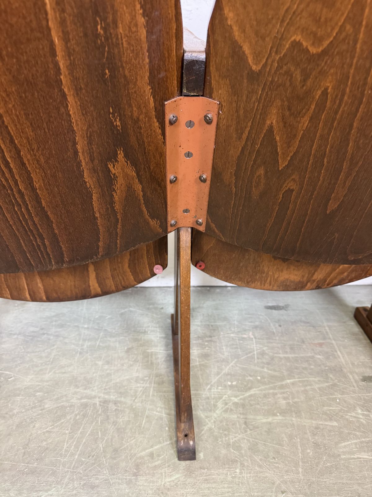photo for sale Vintage 3 Seat Cinema Theatre Bench From Ton, 1960s, 4x
