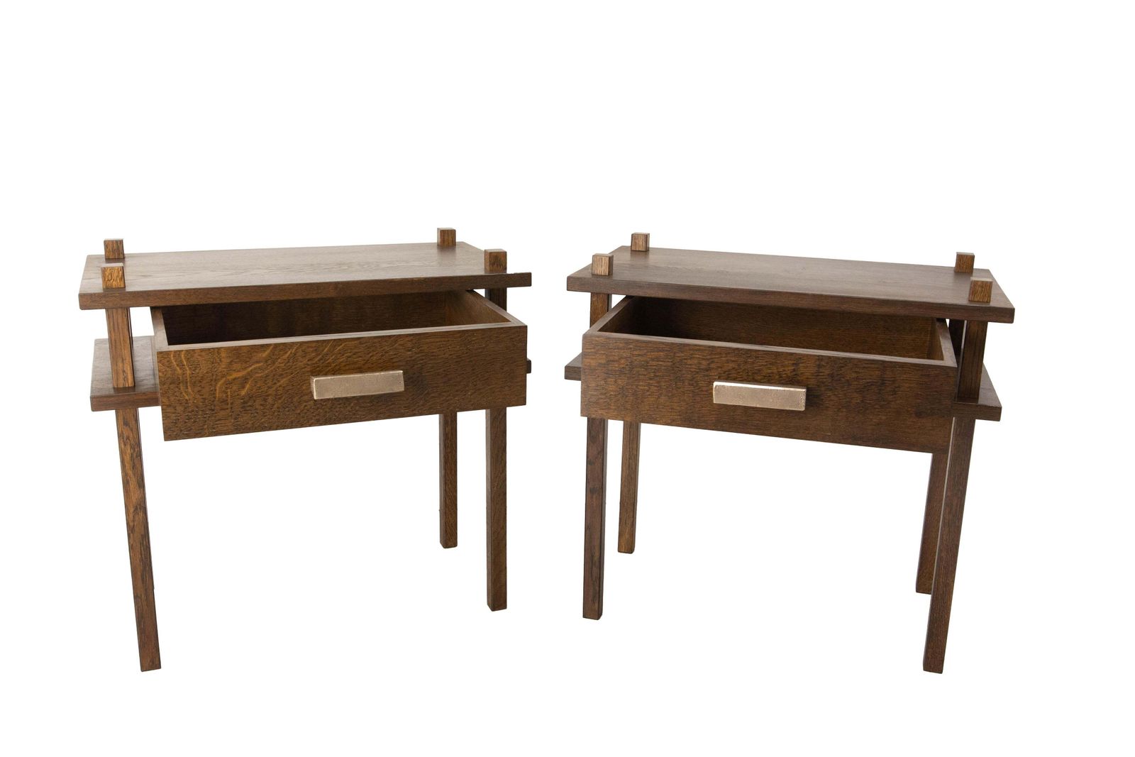 French Pair Of Nightstands Side Cabinets Bedside Tables Chalet Style, 2024 photo Furniture