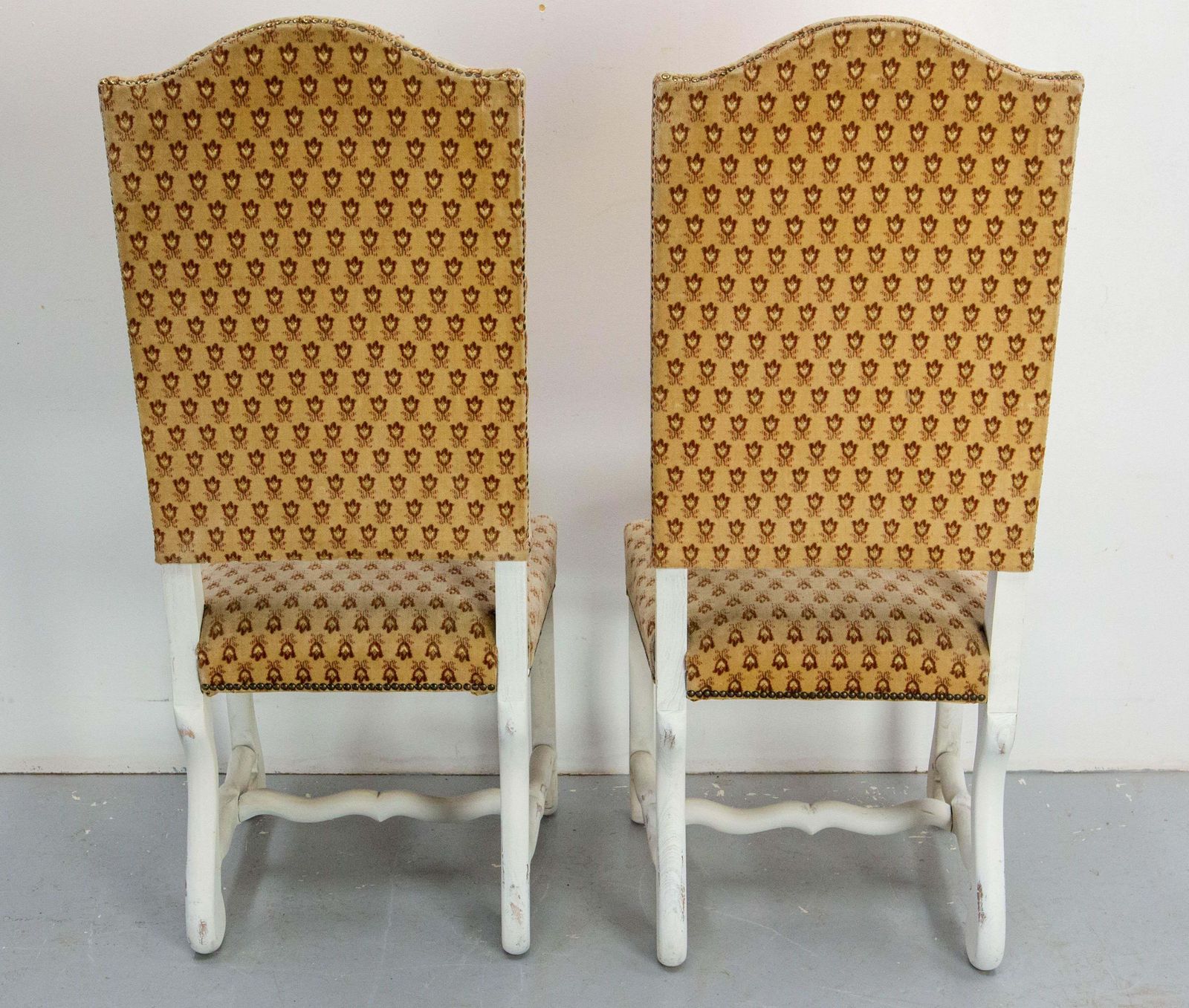 Six French Dining Chairs Beech Os De Mouton Louis XIII St. Refinished Circa 1960 photo buy