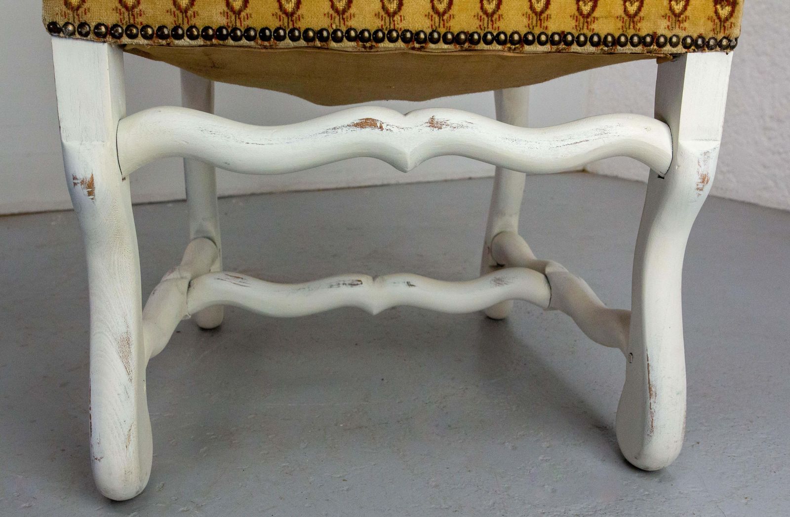 2215.0 Six French Dining Chairs Beech Os De Mouton Louis XIII St. Refinished Circa 1960 photo