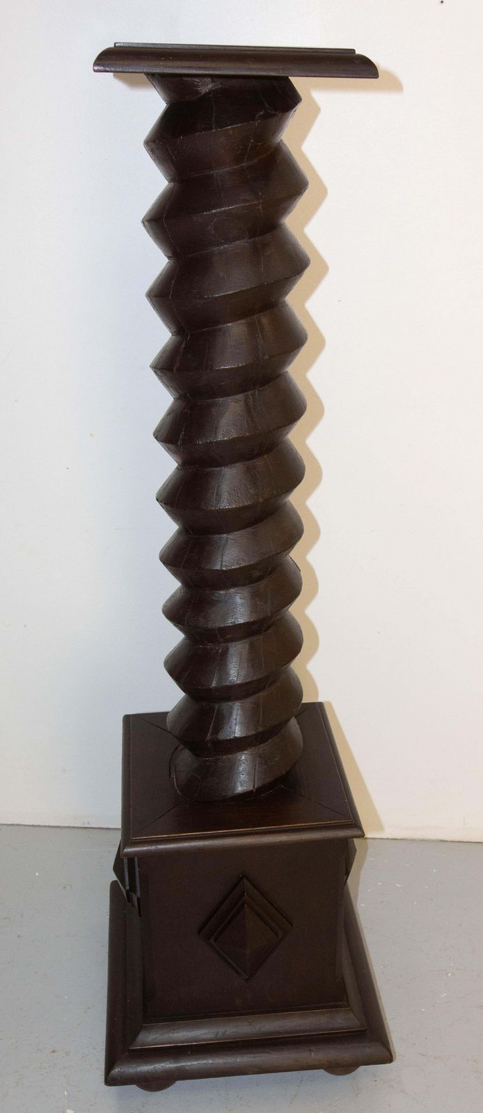 Wine Press Screw Pedestals Plant Holder, French, 19th Century photo for sale