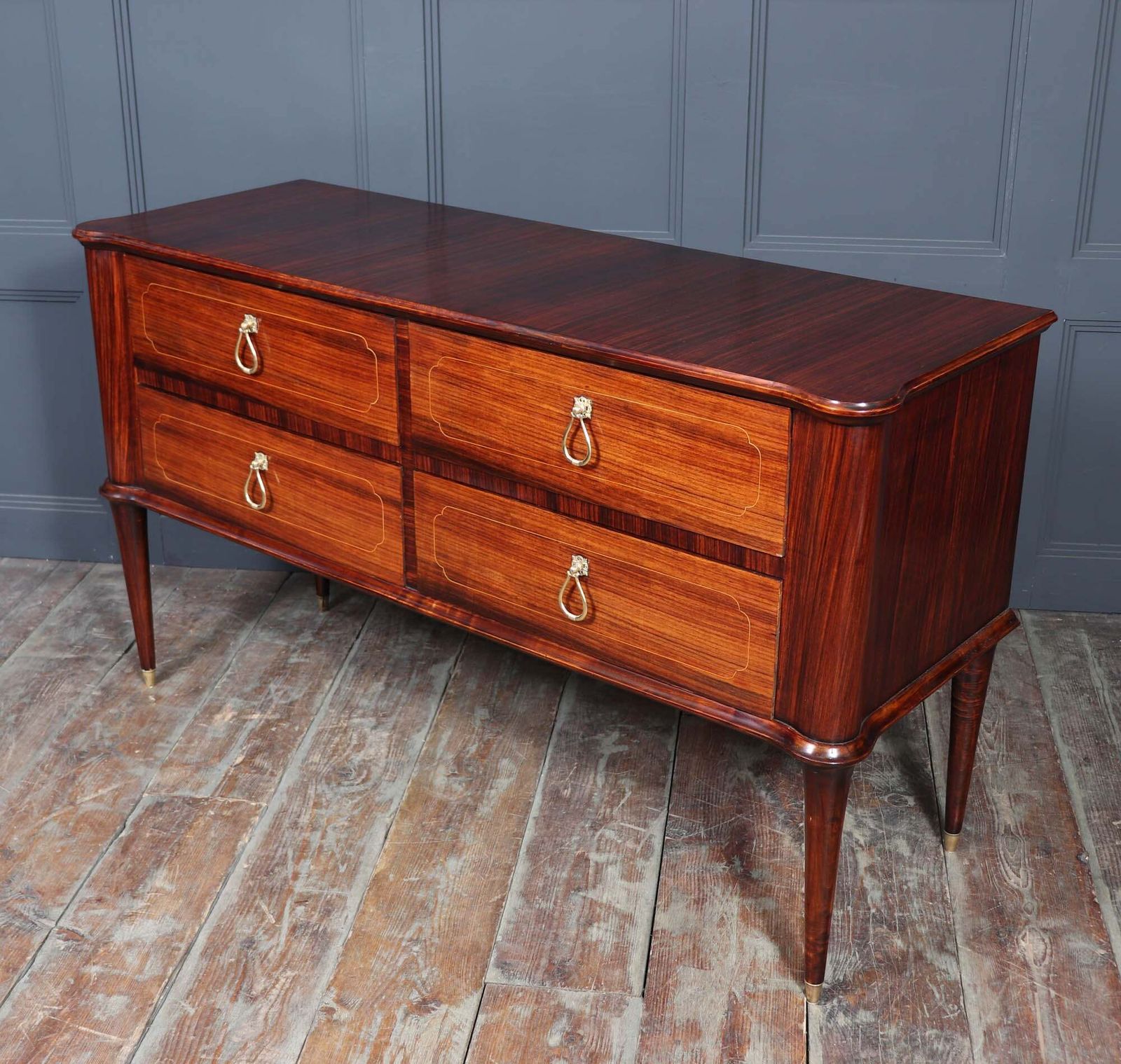 Mid Century Italian Chest Of Drawers photo vintage