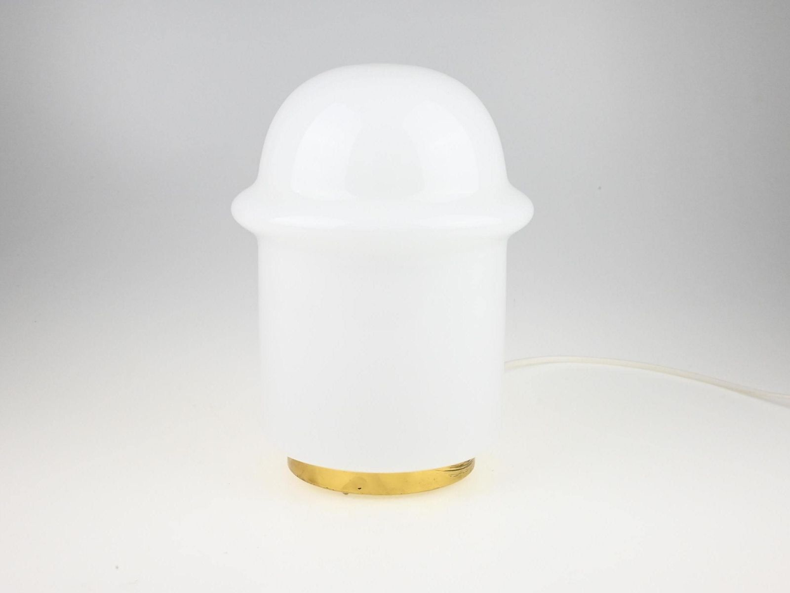 Vintage Glass Lamp, Desk Lamp, Mid Century Lamp, Table Lamp, Bedside Lamp, Mid Century Light, Modern Lamp, Vintage Light, Vintage Lighting