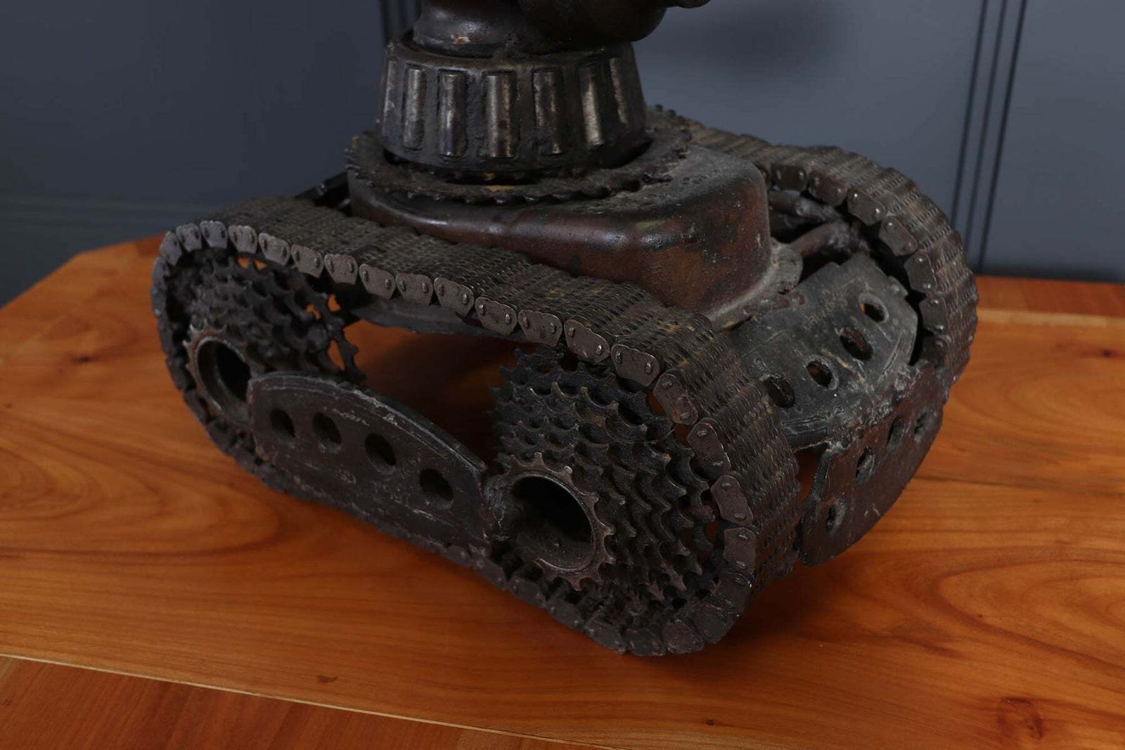Metal Art Of A Tank C1970, 1970s photo buy