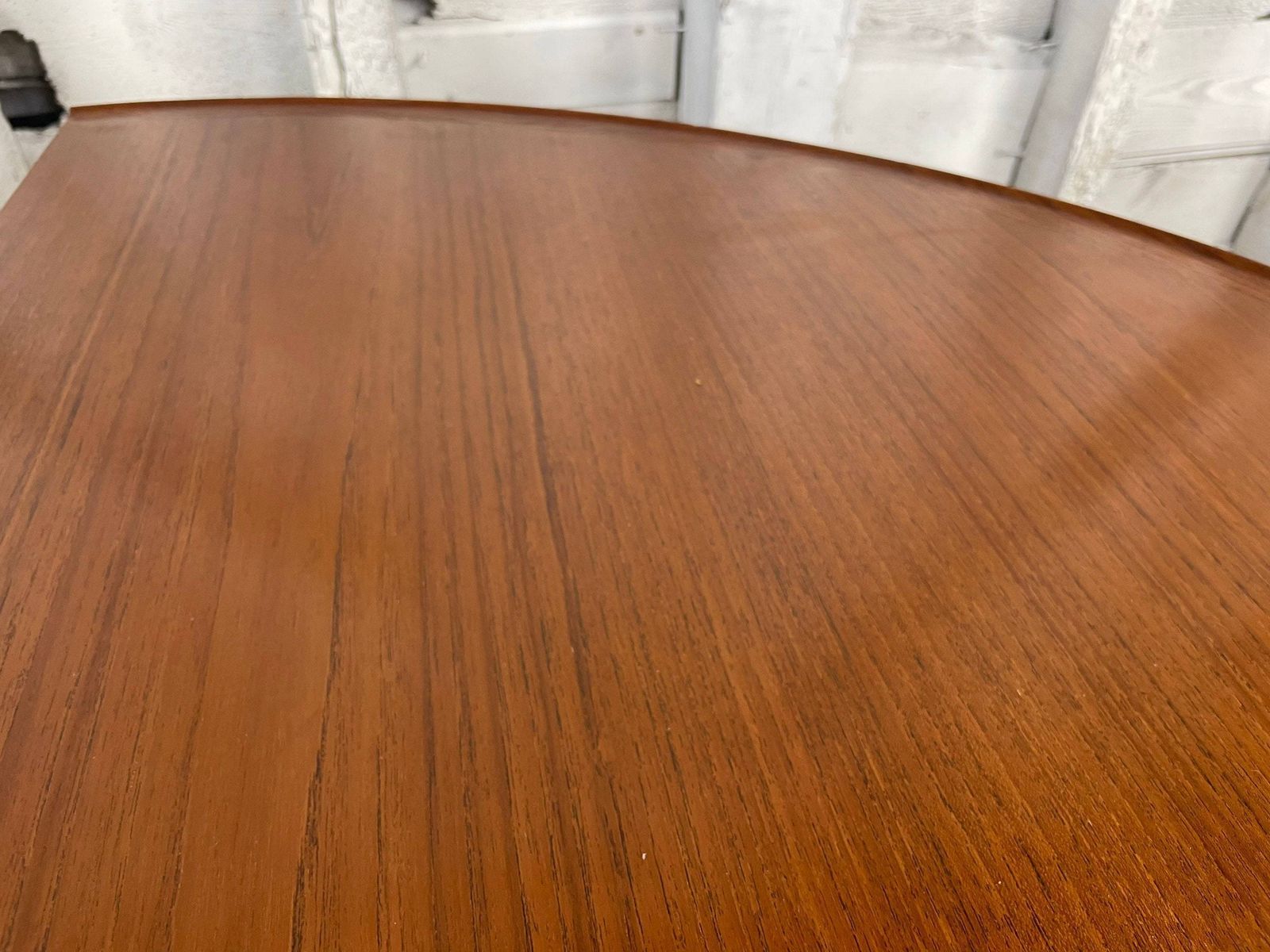 Finn Juhl Model Nv 56 Teak Dining Table Produced By Niels Vodder In Denmark, 1950’s photo vintage
