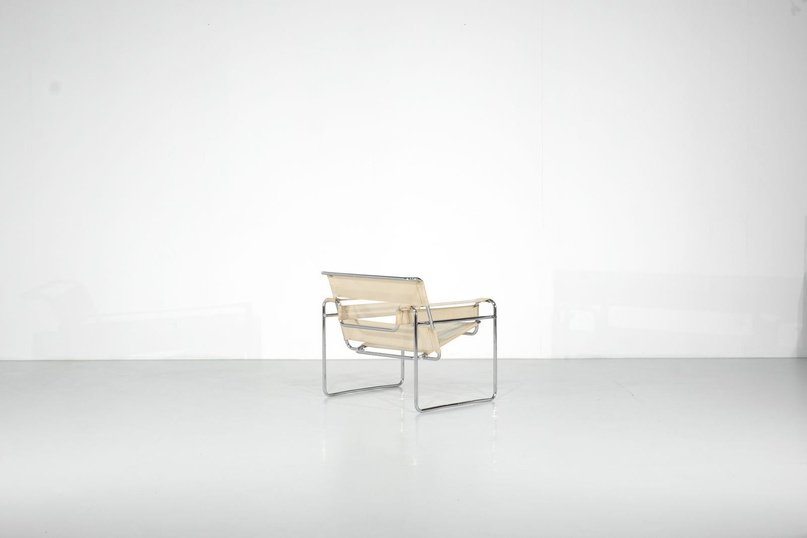Armchair "B3 Wassily" Fabric By Marcel Breuer For Gavina, 1925s. photo Furniture