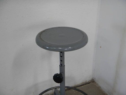 Vintage Iron Stool, 1970 photo Furniture