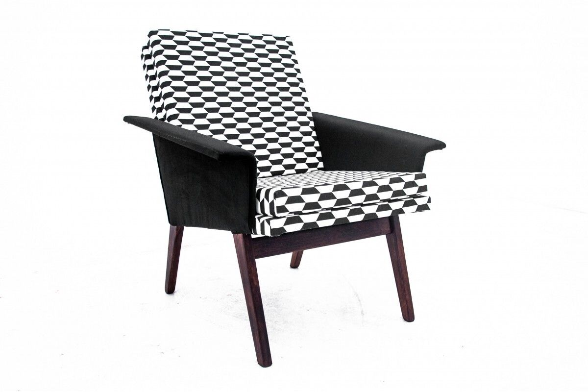 Pair Of Retro Armchairs, Czechoslovakia, 1960s photo 1200.0