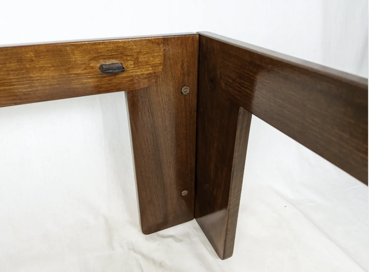 Walnut Square Coffee Table By Afra & Tobia Scarpa For Cassina, 1960s photo 1100.0