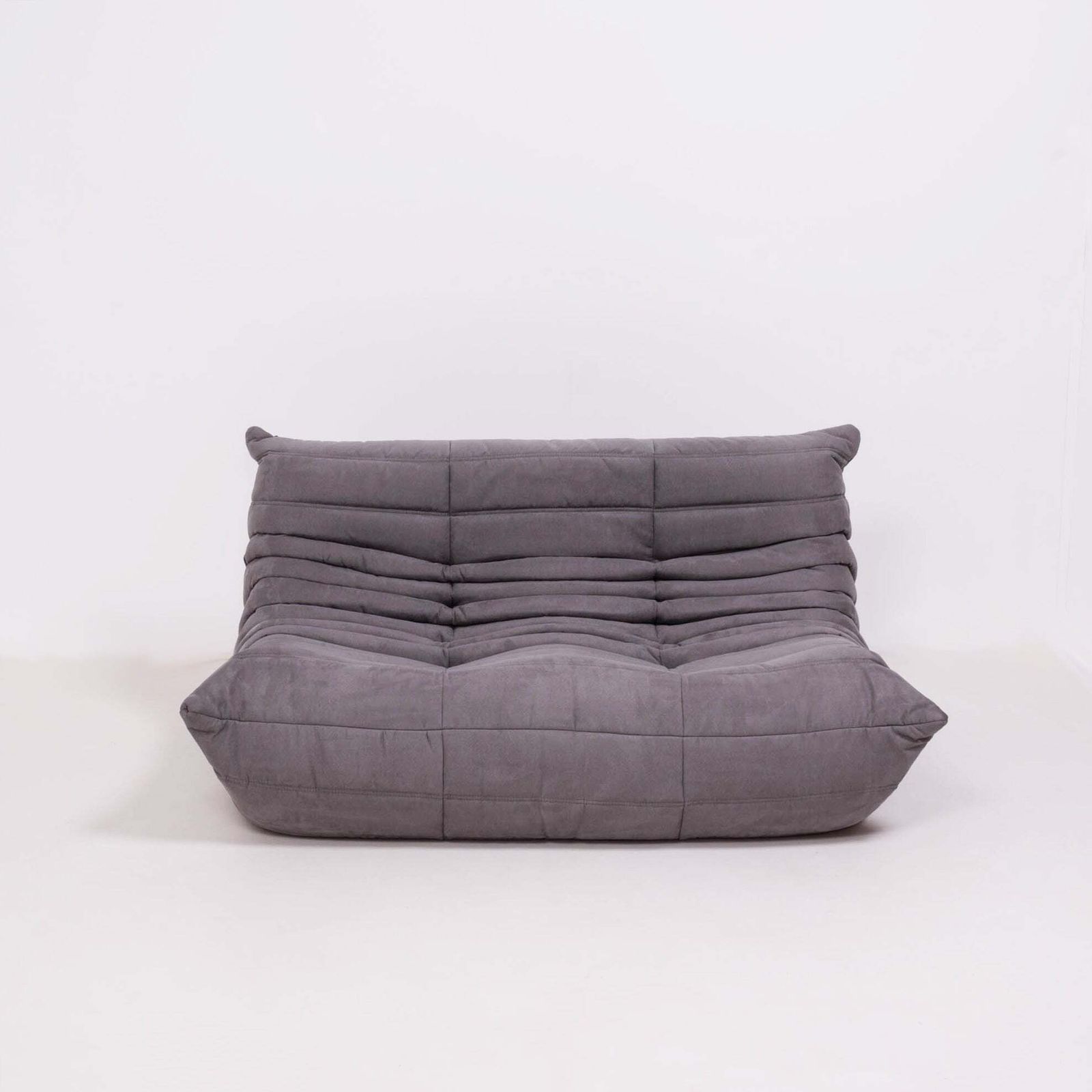 Ligne Roset By Michel Ducaroy Togo Grey Modular Sofa And Footstool, Set Of Five photo buy