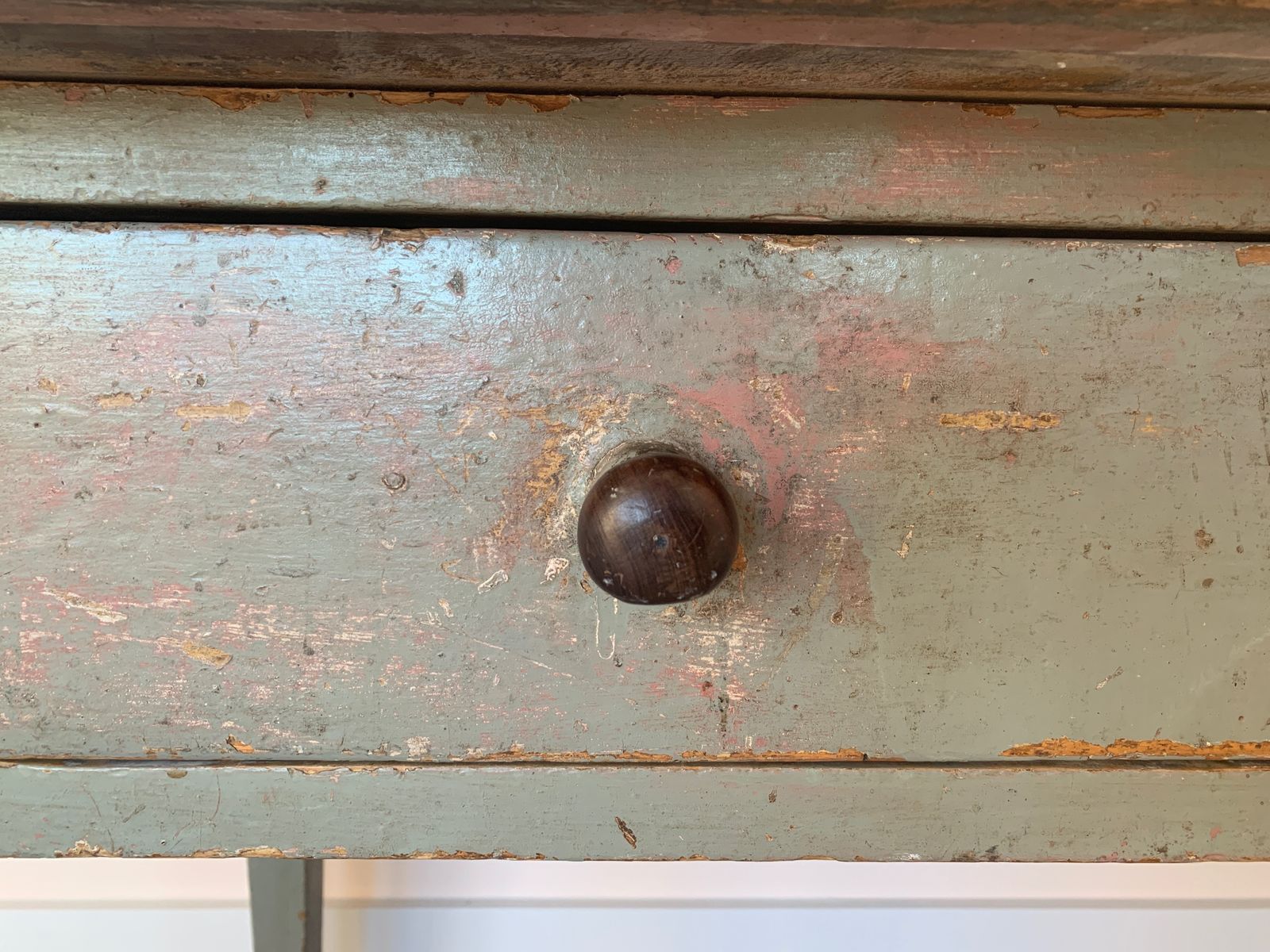Antique French Farmhouse Refectory Dining Table With Drawers photo 1650.0