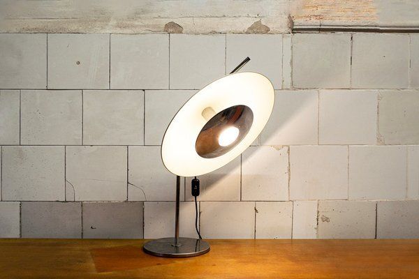 Italian Desk Lamp By Federico Rezzonico And Lorenzo Carmellini For Enrico Tronconi, 1960s photo furniture