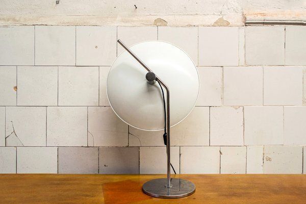 Italian Desk Lamp By Federico Rezzonico And Lorenzo Carmellini For Enrico Tronconi, 1960s photo Lighting