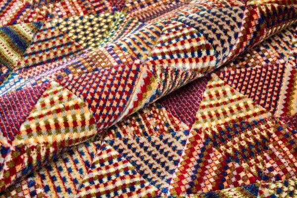 Museum Pw Rug Van Missoni Ottavio Voor T & J Vestor, Jaren 1980 photo Textiel