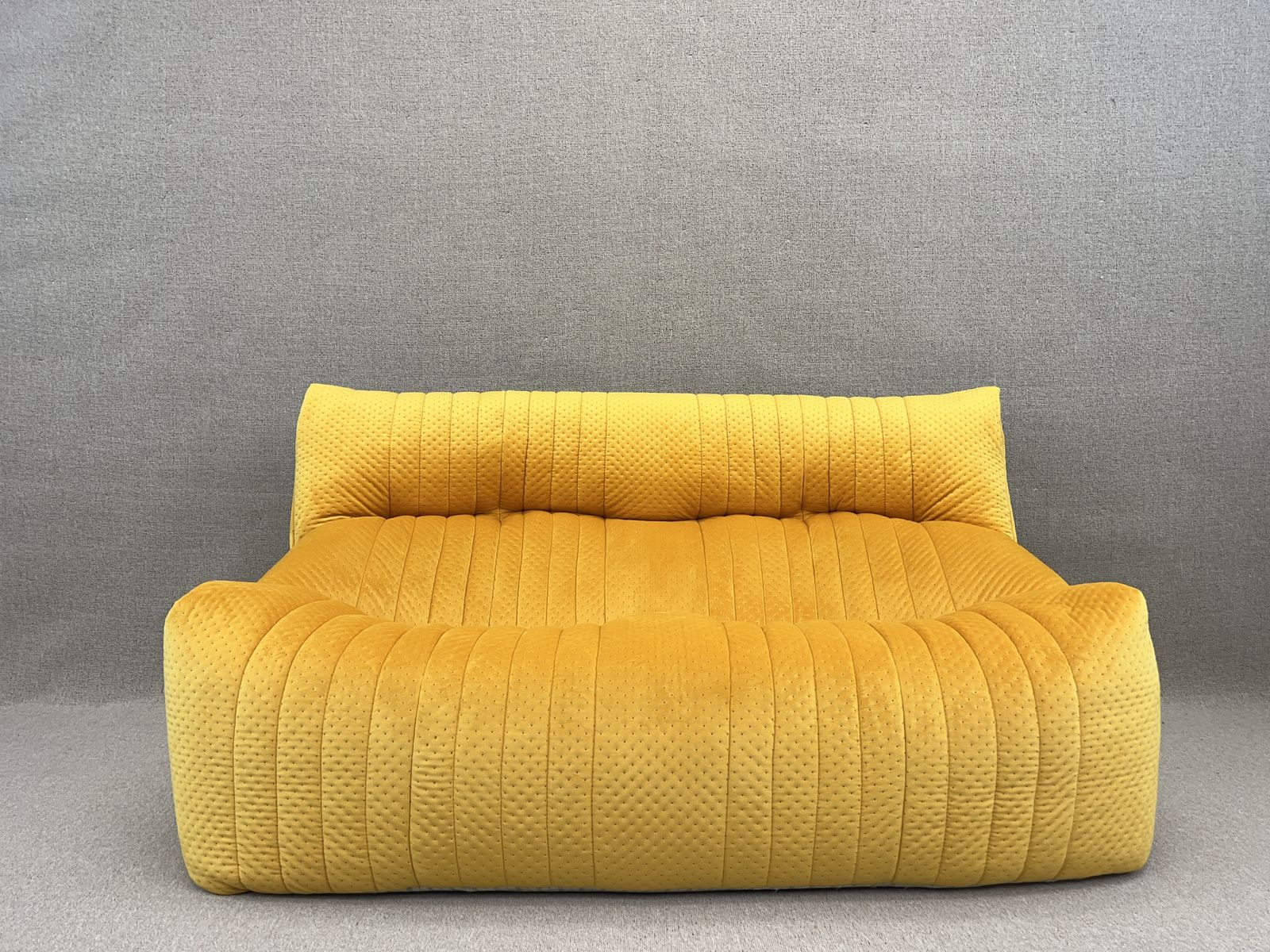 Yellow 2 Seater Aralia Sofa From Ligne Roset photo Furniture